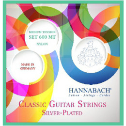 Hannabach 600MT Silver-Plated Orange Комплект струн для классической гитары
