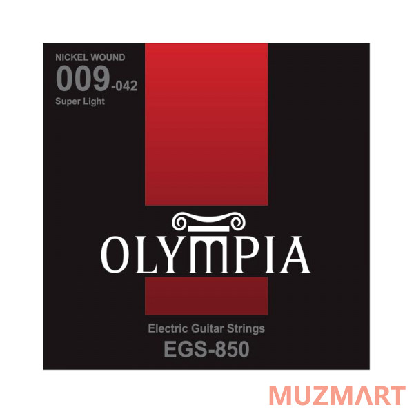 Olympia EGS 850 Струны для электрогитары 9-42