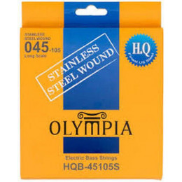 Olympia HQB 45105S Stainless Steel Wound High Quality Струны для бас-гитары 40-105