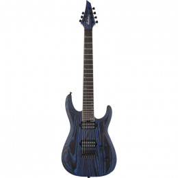 Jackson PRO DK MODERN ASH HT7 BK BLU Электрогитара 7 струнная