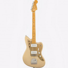Squier 40th ANN Jazzmaster MN Aged Hardware Satin Desert Sand Электрогитара