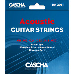 Cascha HH-2051 Струны для акустической гитары, фосфорная бронза, 11-50