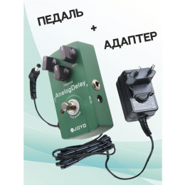 Joyo KIT JF-33-Analog-Delay_ACDOO6 Педаль эффектов с адаптером питания