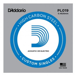 D'Addario PL019 Струна для акустической и электрогитары