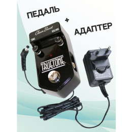 Visual Sound KIT V2TT V2 Truetone_ACDOO6 Педаль бустер с адаптером питания