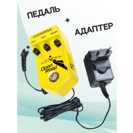 Visual Sound KIT V2OR V2_ACDOO6 Педаль овердрайв с адаптером питания