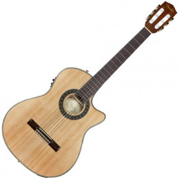 Fender CN-240SCE THINLINE NATURAL Классическая электроакустическая гитара