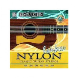 Emuzin 6С374 NYLON RAINBOW /1-3 Струны для классической гитары