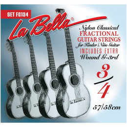 La Bella FG134 Струны для классических гитар уменьшенного размера