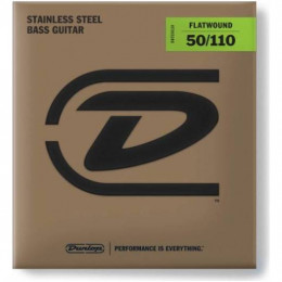 Dunlop BASS FLATWND LG SCALE 50/110-4/SET Струны для бас-гитары