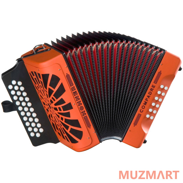 Hohner Compadre GCF, orange (A48251) Диатонический кнопочный аккордеон
