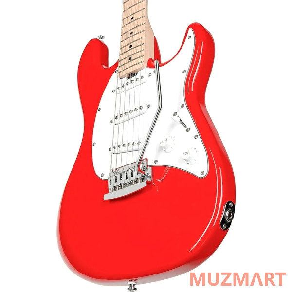 Sterling by Music Man CUTLASS SSS FIESTA RED Электрогитара