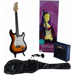 Davinci SET-100 SB Электрогитара в наборе