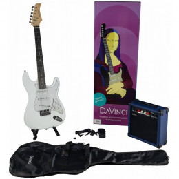 Davinci SET-100 WH Электрогитара в наборе