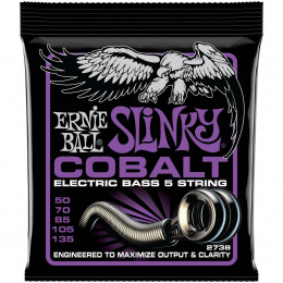 Ernie Ball 2738 Cobalt Slinky Power 50-135 Струны для бас-гитары 50-135