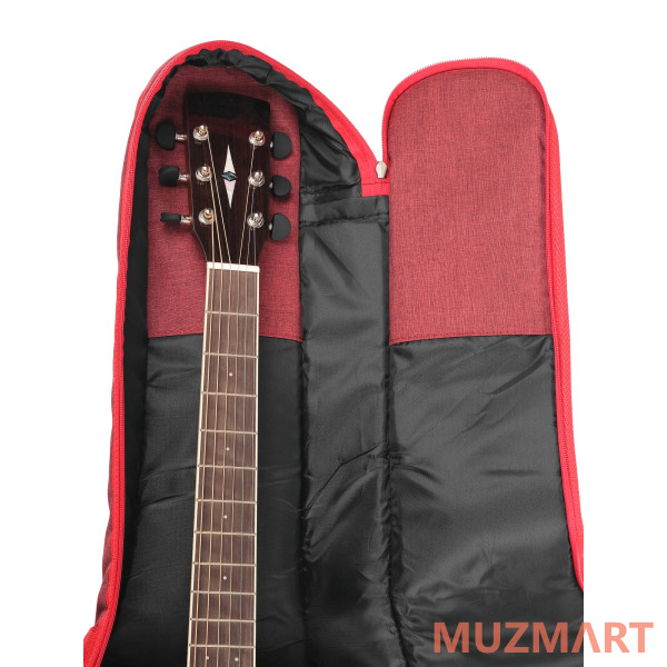 Lutner MLDG-38k Чехол для акустической гитары, красный