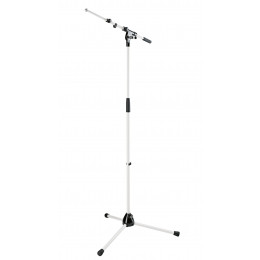 K&M 21090-300-76 Стойка-журавль для микрофона, белая