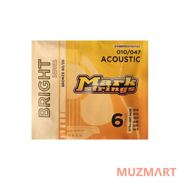 Markbass DV6BRBZ01047AC Cтруны для акустической гитары
