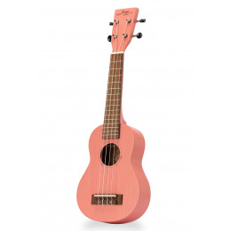 Hampi SBK-Coral-Pink Укулеле сопрано, светло-красный
