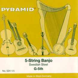 Pyramid 524100 Комплект струн для 5-струнного банджо, 11-28