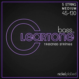 Cleartone 6445-5 Комплект струн для 5-струнной бас-гитары, 45-130