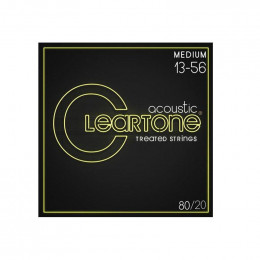 Cleartone 7613 80/20 Комплект струн для акустической гитары, бронза 80/20, 13-56