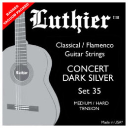 Luthier LU-35 Комплект струн для классической гитары, средне-сильное натяжение, карбон