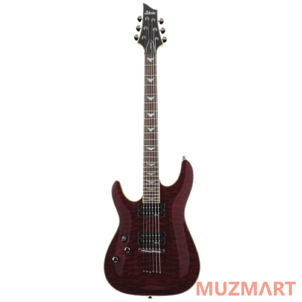 Schecter Damien ELITE-6 Cred L/H Электрогитара левосторонняя