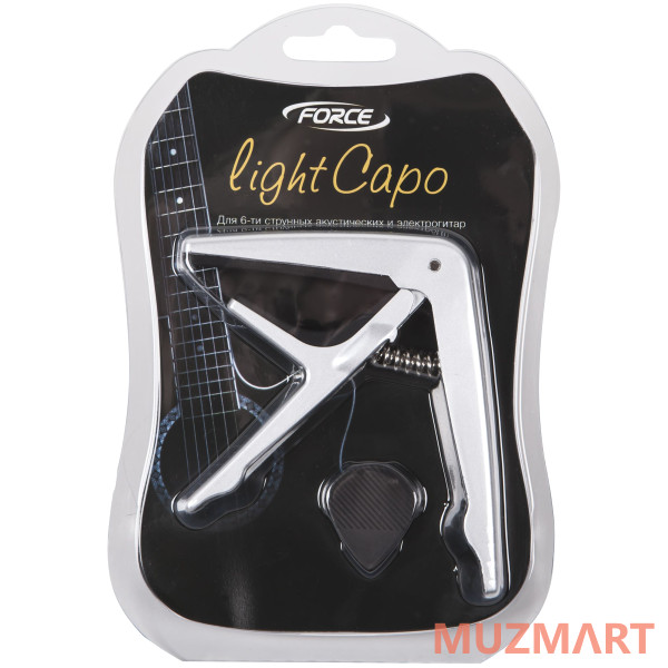 Force CAPO SILVER каподастр, цвет серебро