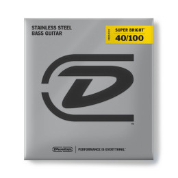 Dunlop DBSBS40100 Super Bright Steel Струны для бас гитары