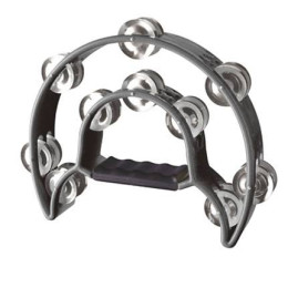 Stagg TAB-1 BK Полукруглый тамбурин с ручкой