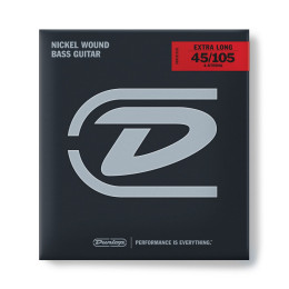 Dunlop DBN45105XL Nickel Wound Струны для бас-гитары Extra Long