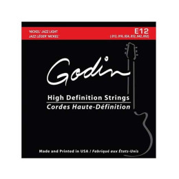 Godin E12 033416 Струны для электрогитары 12-52
