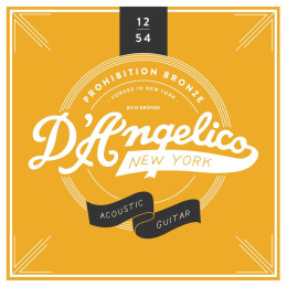 D'Angelico Acoustic 1254 Струны для акустической гитары