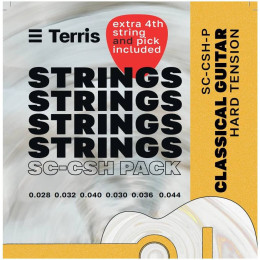 Terris SC-CSH-Pack Струны для классической гитары