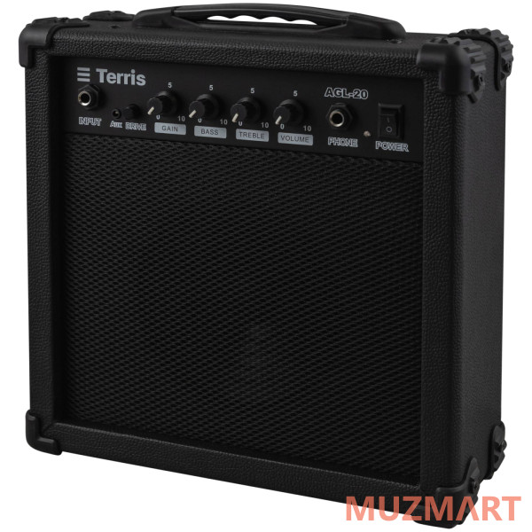 Terris TPACK-TST-040 BK Электрогитара в наборе