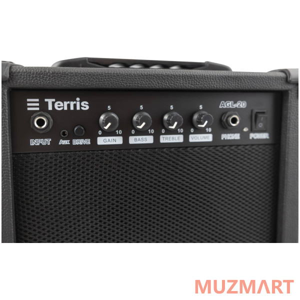 Terris TPACK-TST-040 BK Электрогитара в наборе