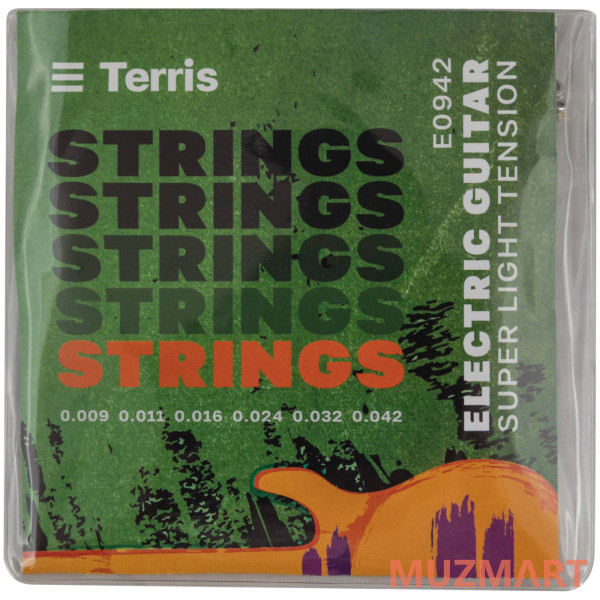 Terris TPACK-TST-040 BK Электрогитара в наборе