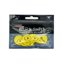 BlackSmith Teardrop Picks TDP010YW-H Heavy 1.0mm Yellow Упаковка медиаторов