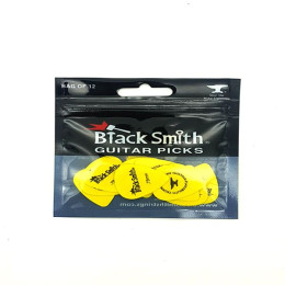 BlackSmith Standard Picks SDP073YW-M Medium 0.73mm Yellow Упаковка медиаторов