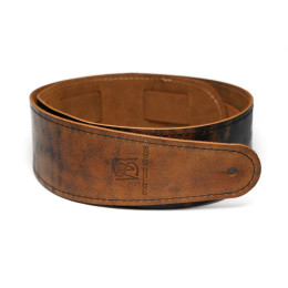 Mamba straps MB6061-126-2 Ремень для гитары, кожаный, песочный лофт