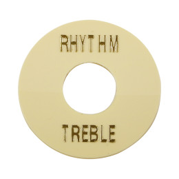 Hosco LP-SW-I Накладка под переключатель Treble/Rhythm, кремовая