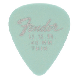 Fender 351 DURA-TONE .46 DNB Медиатор 0.46 мм, мягкий, цвет голубой