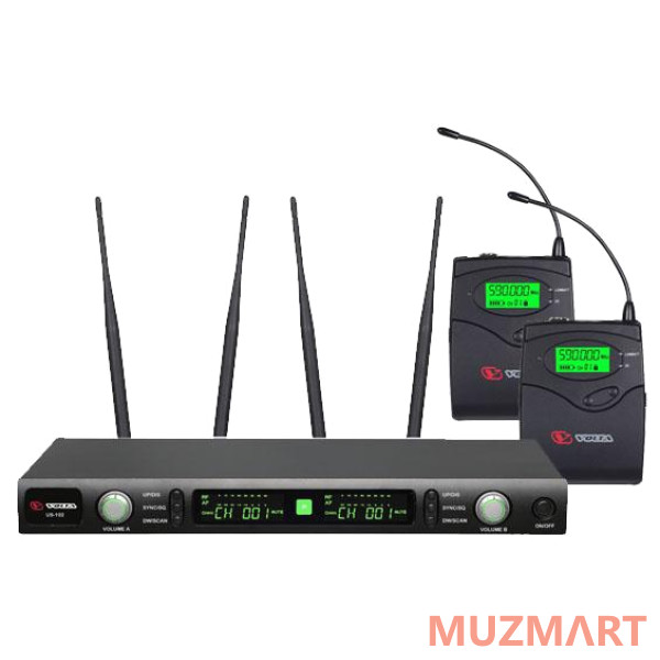Volta US-102H (572-611MHz) Профессиональная беспроводная микрофонная система UHF-диапазона