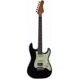 Crafter Charlotte (Silhouette) VVS MP Cosmic Black Электрогитара