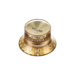 Hosco KG-130V Ручка потенциометра, Volume, золото, метрическая
