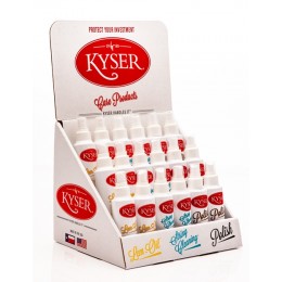 Kyser KDS318 Дисплей из 18 стредств по уходу за гитарой