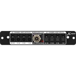 Behringer X-ADAT 32 канала ADAT на 8 оптоволоконных разъемах TOSLINK