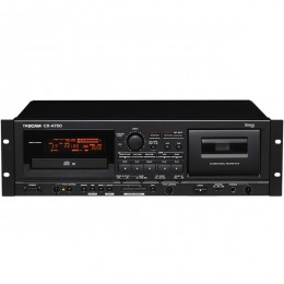 Tascam CD-A750 CD-плеер+касс.дека+пульт, XLR/RCA, CD/MP3