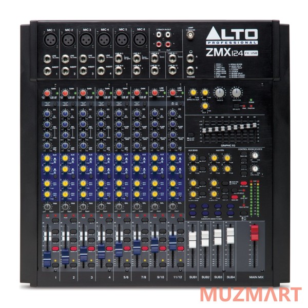 Alto ZMX124FXU Микшер компактный